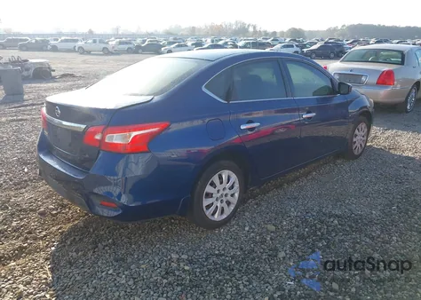 2019 Nissan Sentra S z USA, uszkodzony, nr VIN 3N1AB7AP7KY270003